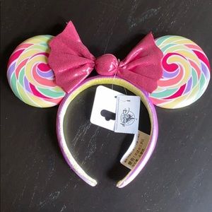 Disney Ears candy swirl NWT never worn